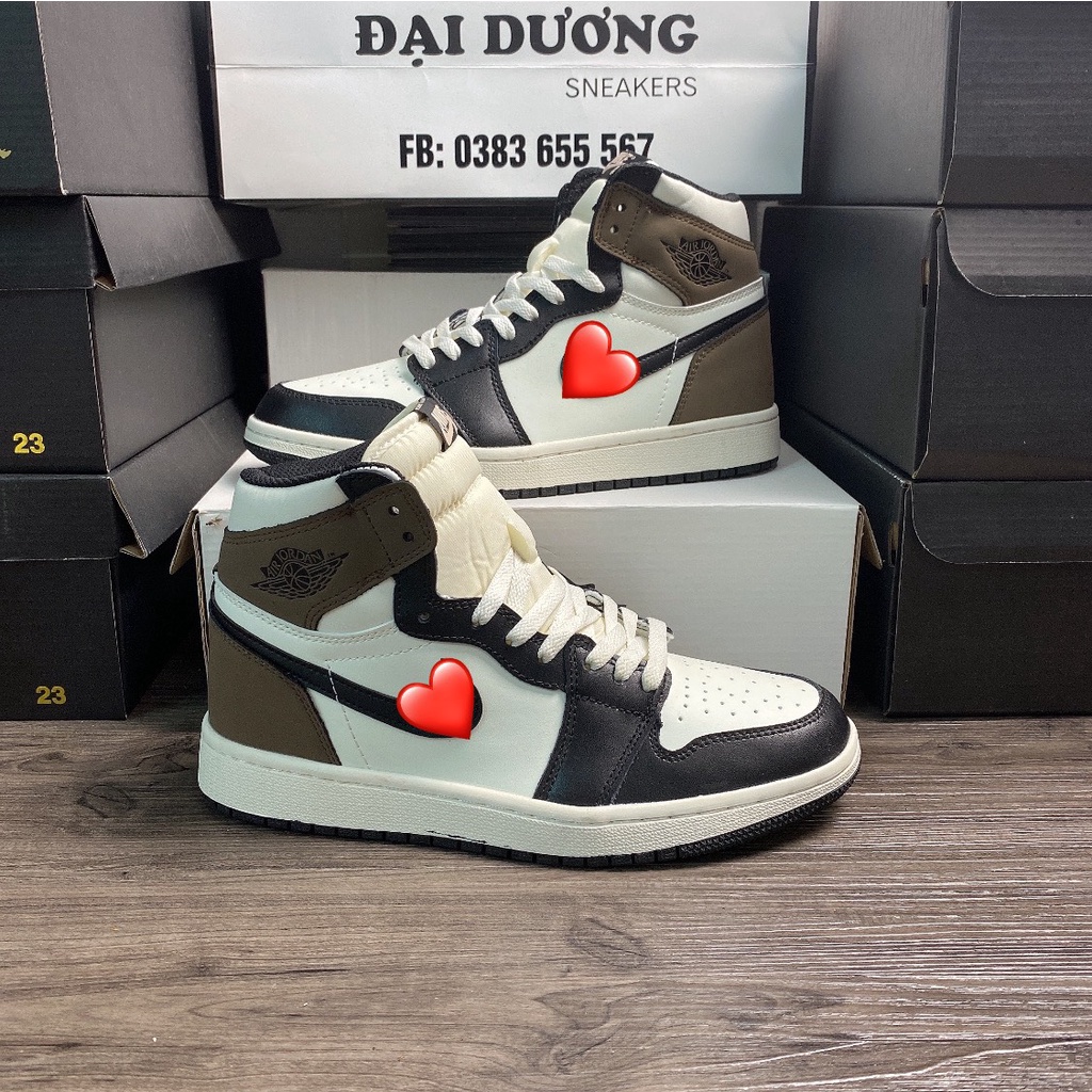 [ FULL BOX BILL] Giày thể thao sneaker Jd1 cao jordan 1 cổ cao bản đẹp full size 36-43 hàng cao cấp Hot Trend 2021. | BigBuy360 - bigbuy360.vn