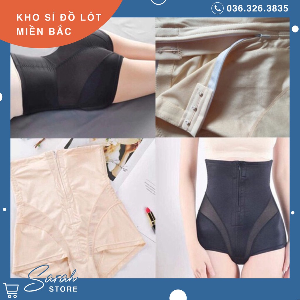 [Mã SRBACK010912 hoàn 20K xu đơn 50K] [Có Video] Quần Gen Bụng Su Cạp Cao Có Khóa Kéo Móc Cài Gen Siêu Chặt Mẫu Mới | BigBuy360 - bigbuy360.vn