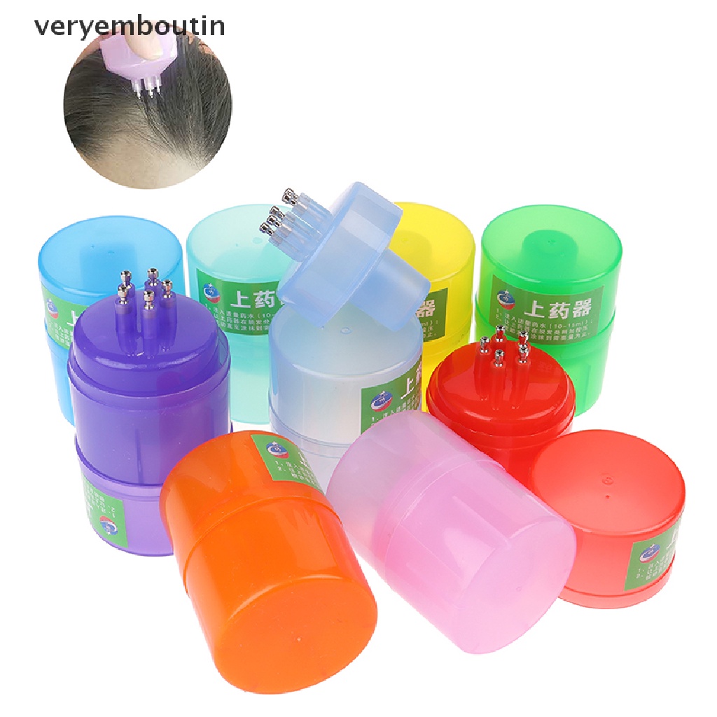 [Hàng mới về] Dụng cụ bôi thuốc cho da đầu dễ sử dụng 10ml