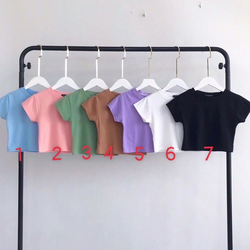 Áo croptop trơn / Croptop body basic