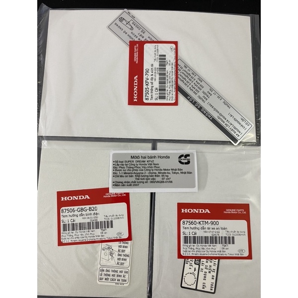 Thông số dream việt