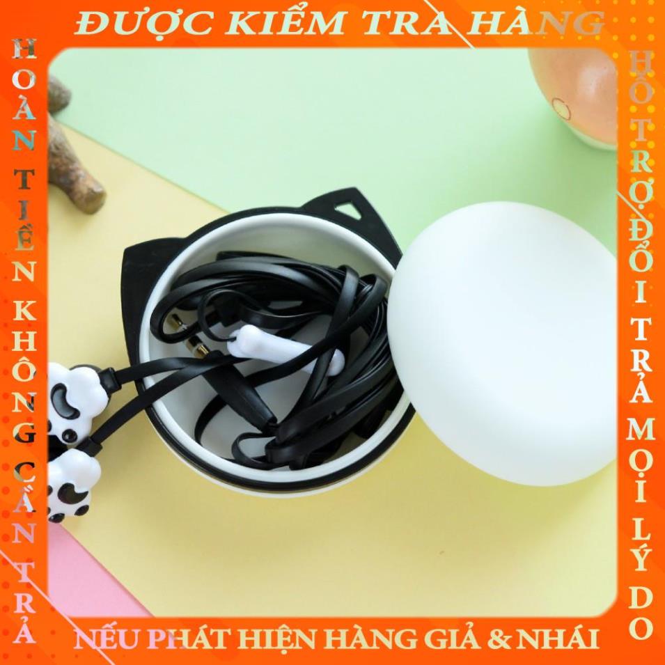Tai Nghe Nhét Tai Có Dây 3.5mm Kiểu Chân Mèo Dễ Thương pchichi