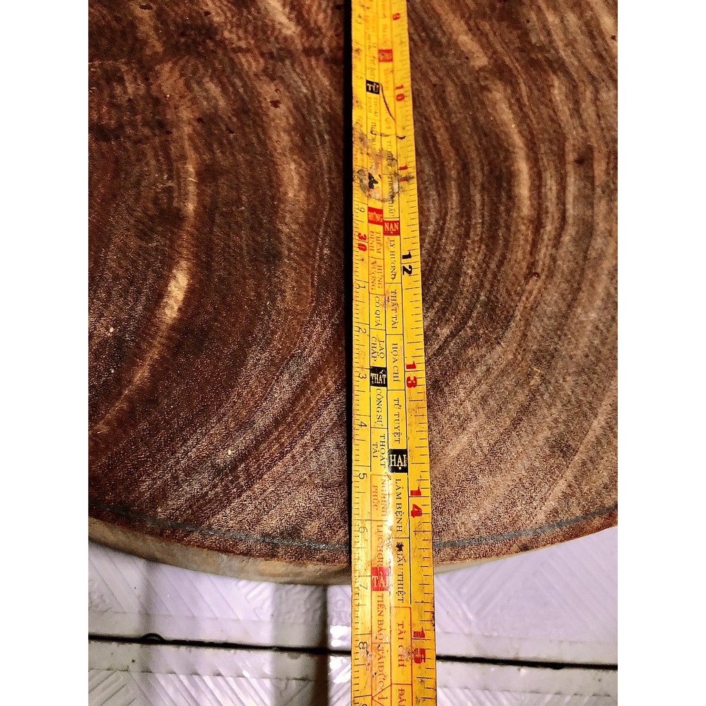 Thớt Gỗ Nghiến Dày 7cm- Nghiến Đẹp Đông Bắc Tuyển Chọn -D37cm