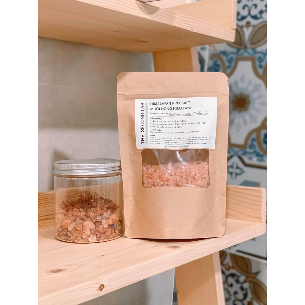 Muối Hồng Himalaya - Himalayan Pink Salt THE SECOND LAB