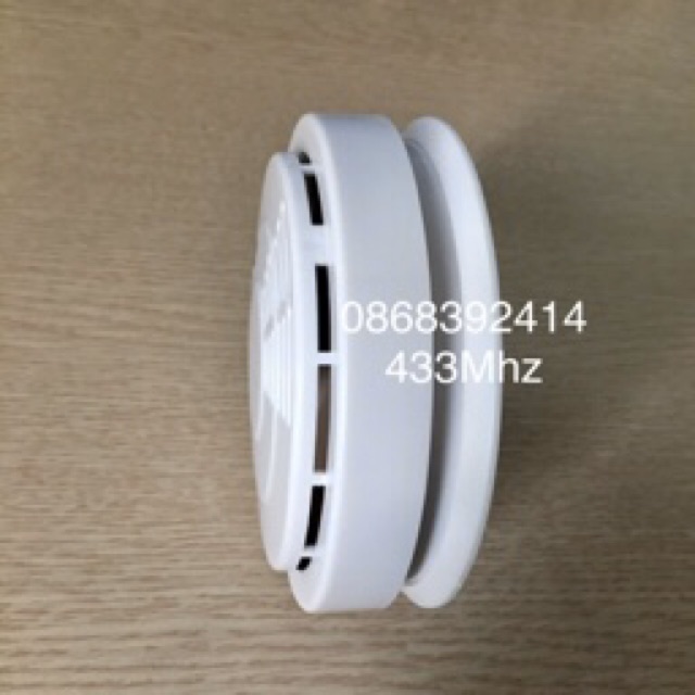 Cảm biến báo khói không dây 433Mhz cho báo động trung tâm và cmaera wifi