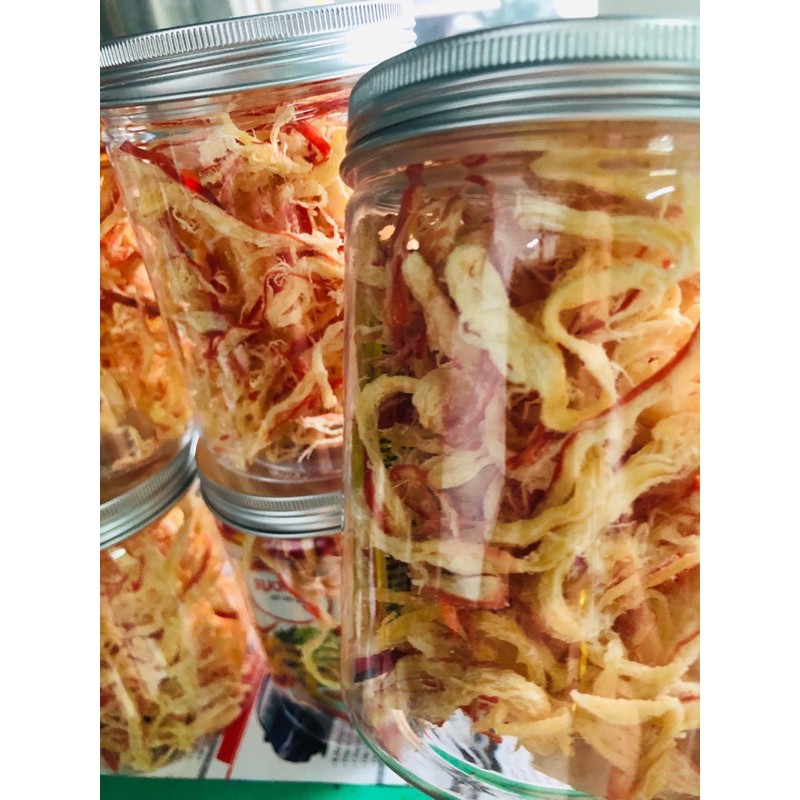 [BÁN SỈ] Khô Mực Xé Hấp Nước Dừa 220gr+ tặng kèm bịch tương ớt | BigBuy360 - bigbuy360.vn
