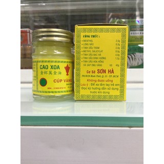 Cao xoa Cúp Vàng 40g