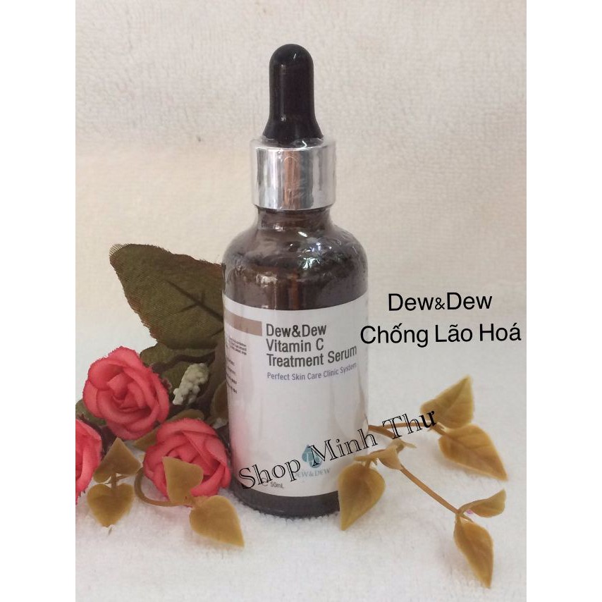 Serum dưỡng da Chống lão hóa Tái tạo da Dew & Dew Vitamin C Treatment Chính Hãng Hàn Quốc