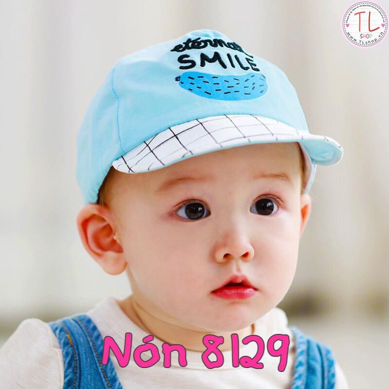 Nón cho trẻ em - Nón lưỡi trai SMILE xinh xắn