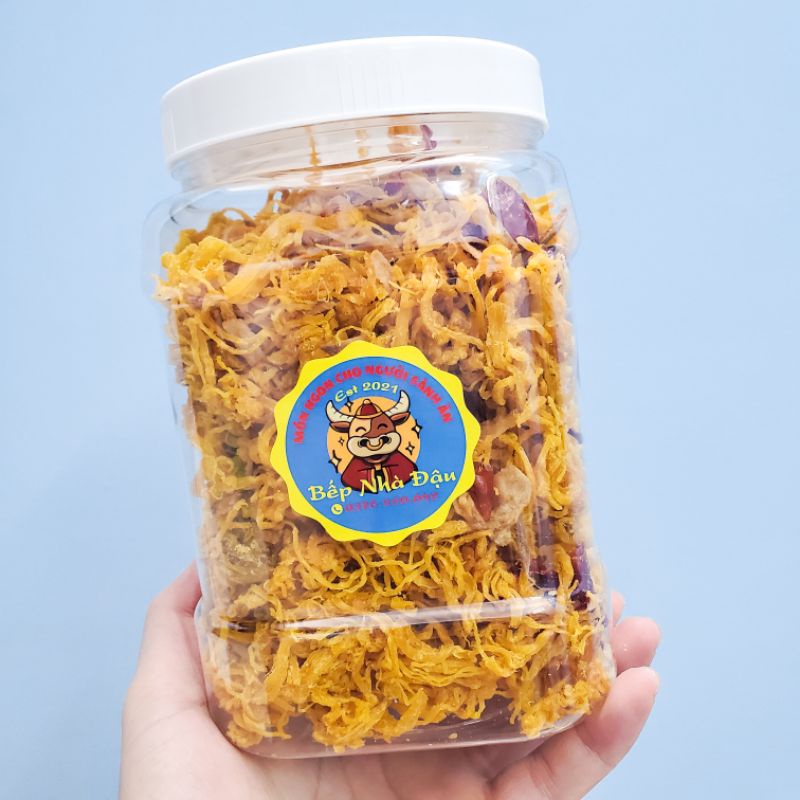 500gr KHÔ GÀ BƠ TỎI