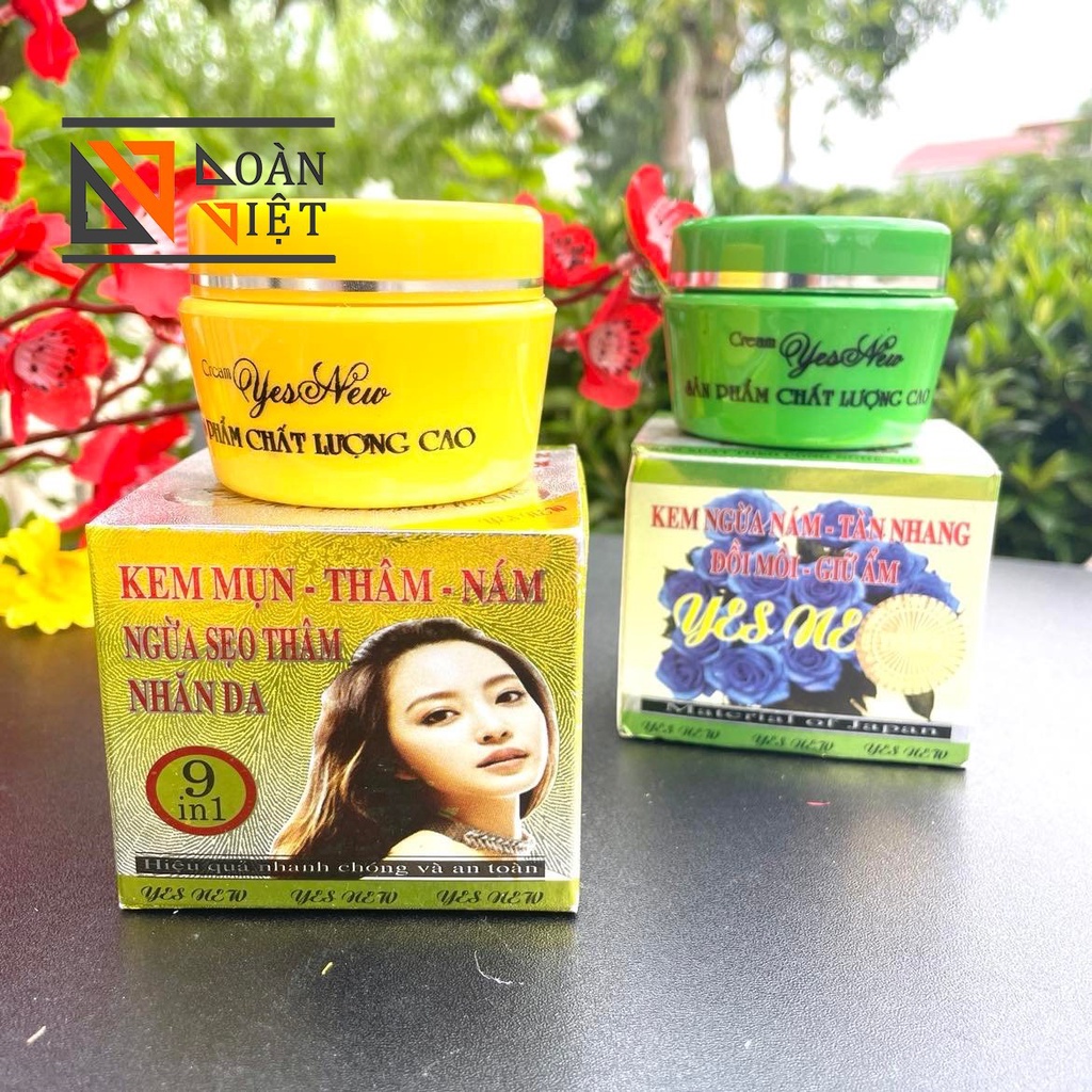 [Hàng loại 1] Kem YES NEW - ngừa Mụn, Nám tàn nhang, Sẹo thâm, Đồi mồi , Giữ ẩm , CHỐNG NHĂN DA . Hàng loại 1 - SIZE LỚN