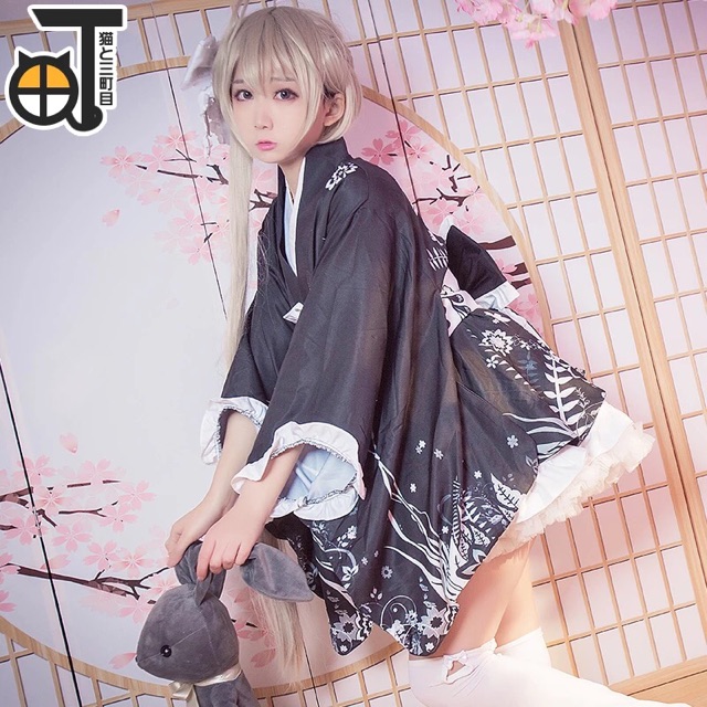 Bộ cosplay kimono cách điệu | BigBuy360 - bigbuy360.vn