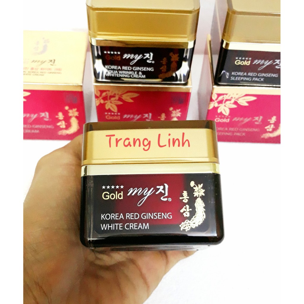 Kem Hồng Sâm Dưỡng Trắng Da My Gold Hàn Quốc