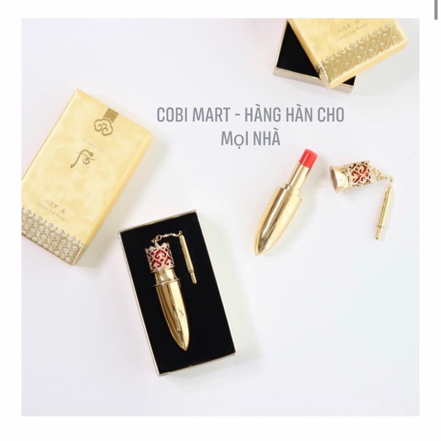 Son hoàng cung Whoo Luxury Lip Rouge [ Order chính hãng, có bill]