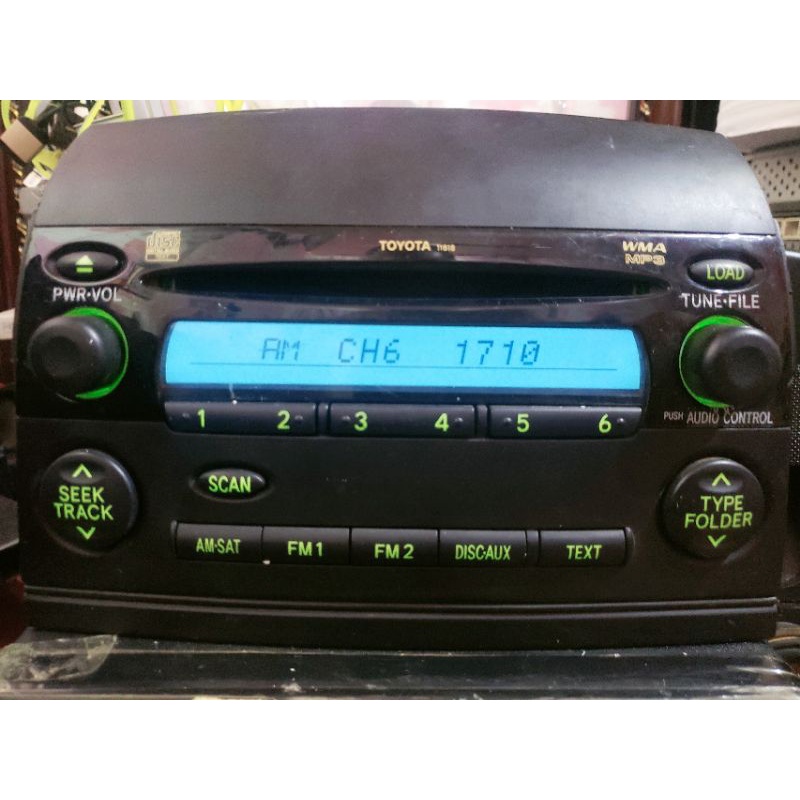 Đầu CD xe Toyota Sienna, mp3, CD Player 2004 2005 2006 2007 2008 2009 2010