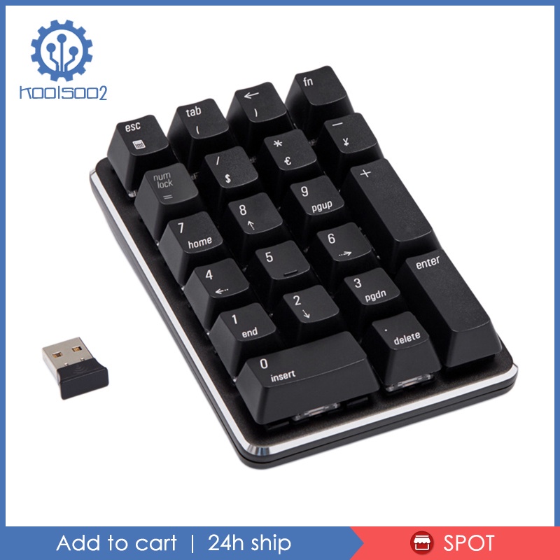 Bàn PhíM Koolsoo2 Mini Thông Minh 2.4G 21 PhíM Cho Laptop / switch