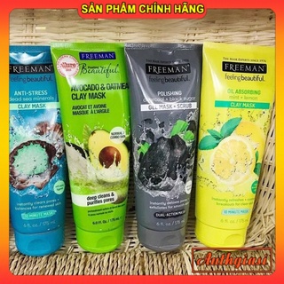 Mặt nạ đất sét Freeman Clay Mask Mỹ 175ml
