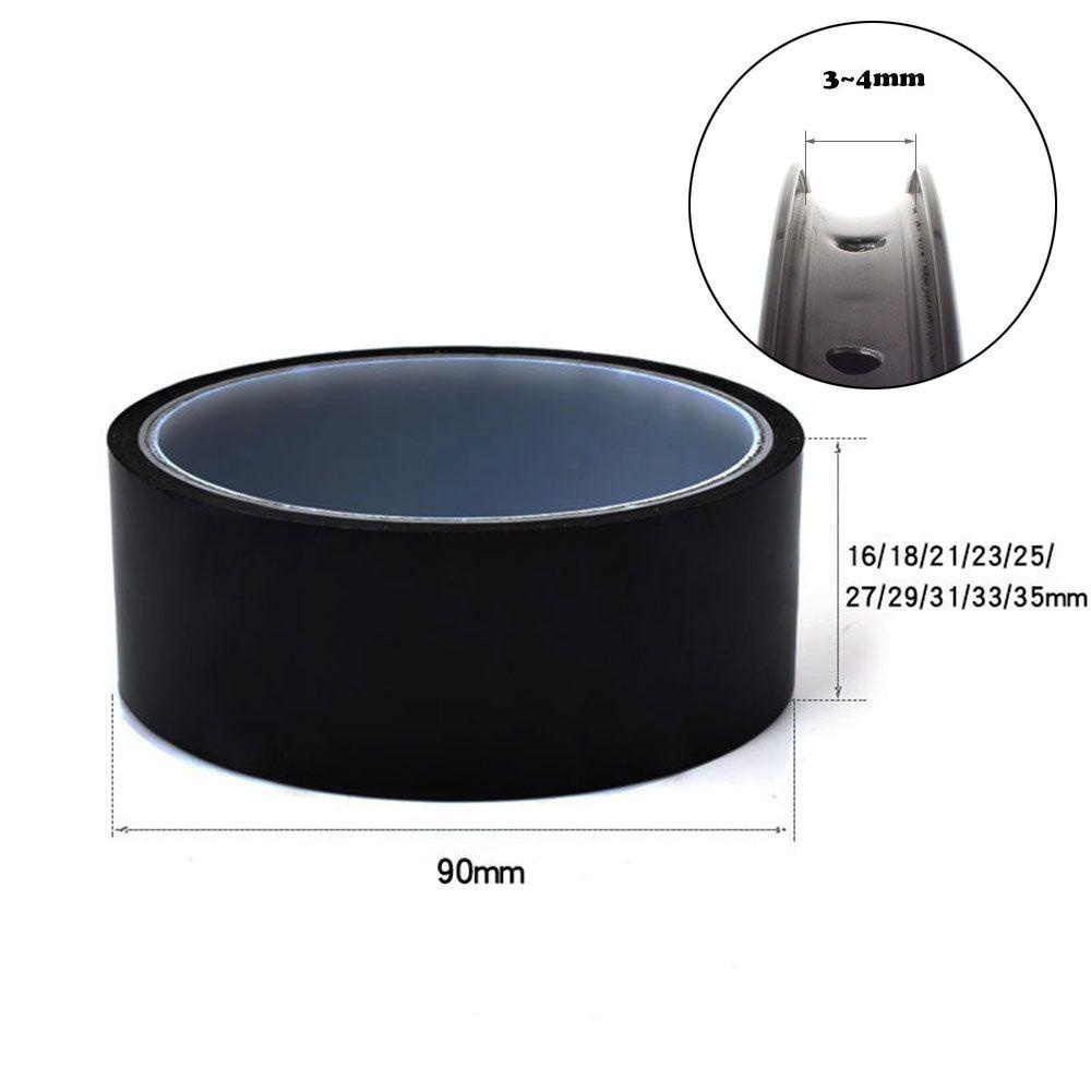 Băng Keo Dán Vành Bánh Xe Đạp Leo Núi Không Săm Màu Đen