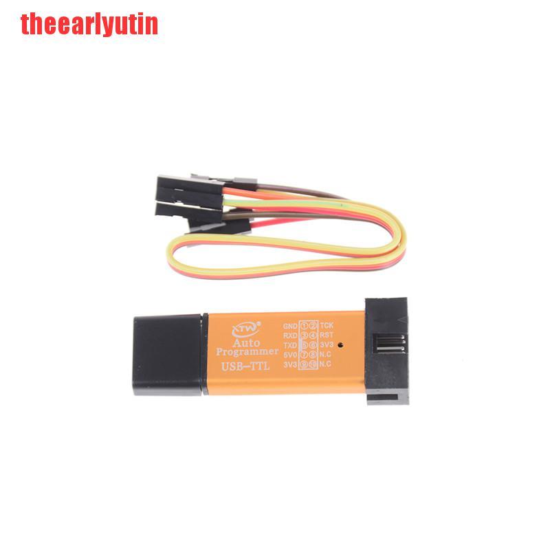 UTIN STC microcontroller automatically download line USB to TTL without manual cold start programmer
