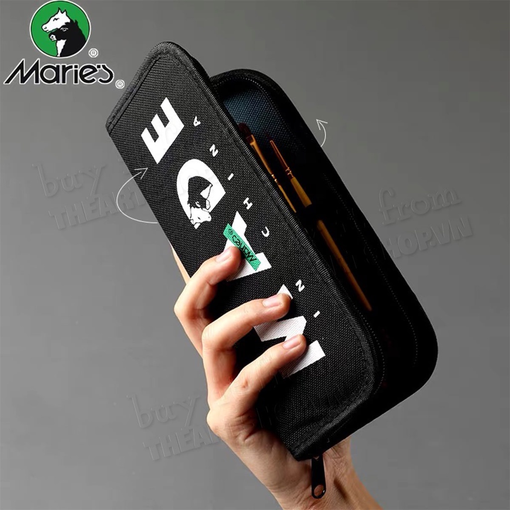 Bộ cọ MARIE'S kèm bóp đựng THEATTSHOP