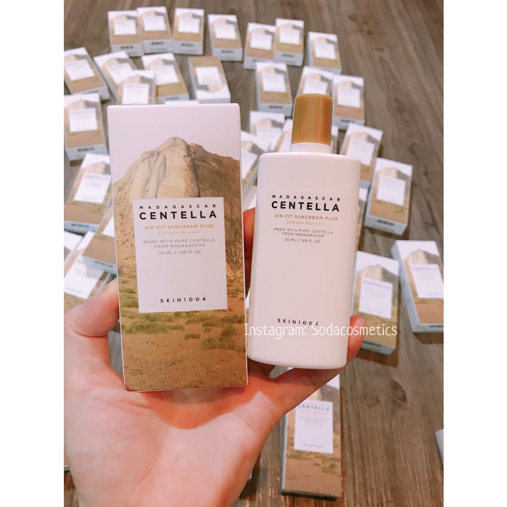 Kem Chống Nắng Nâng Tông Da, Lành Tính Chiết Xuất Rau Má Skin1004 Madagascar Centella Air-Fit Suncream SPF50+/PA++++ | BigBuy360 - bigbuy360.vn