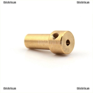 <Hot~new>Brass 3.17mm Electric Drill Chuck JT0 Coupling Motor Shaft Coupler Clamp