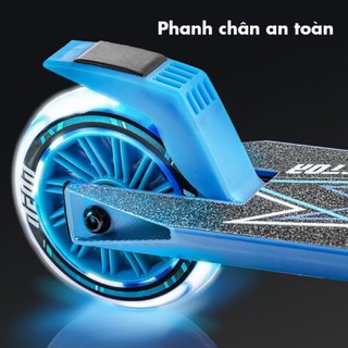 Xe Scooter Neon Vector - Xanh