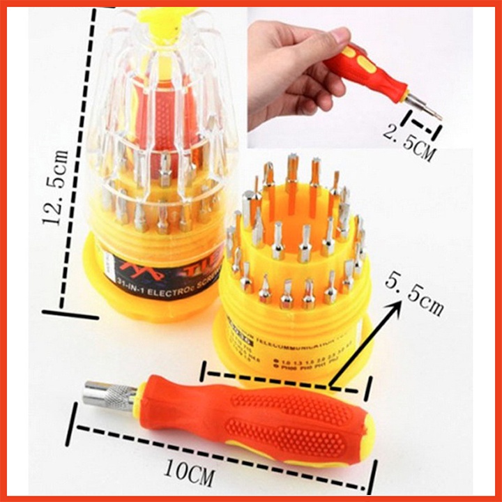 [GIÁ SỈ] Bộ tua vít đa năng 31 đầu
