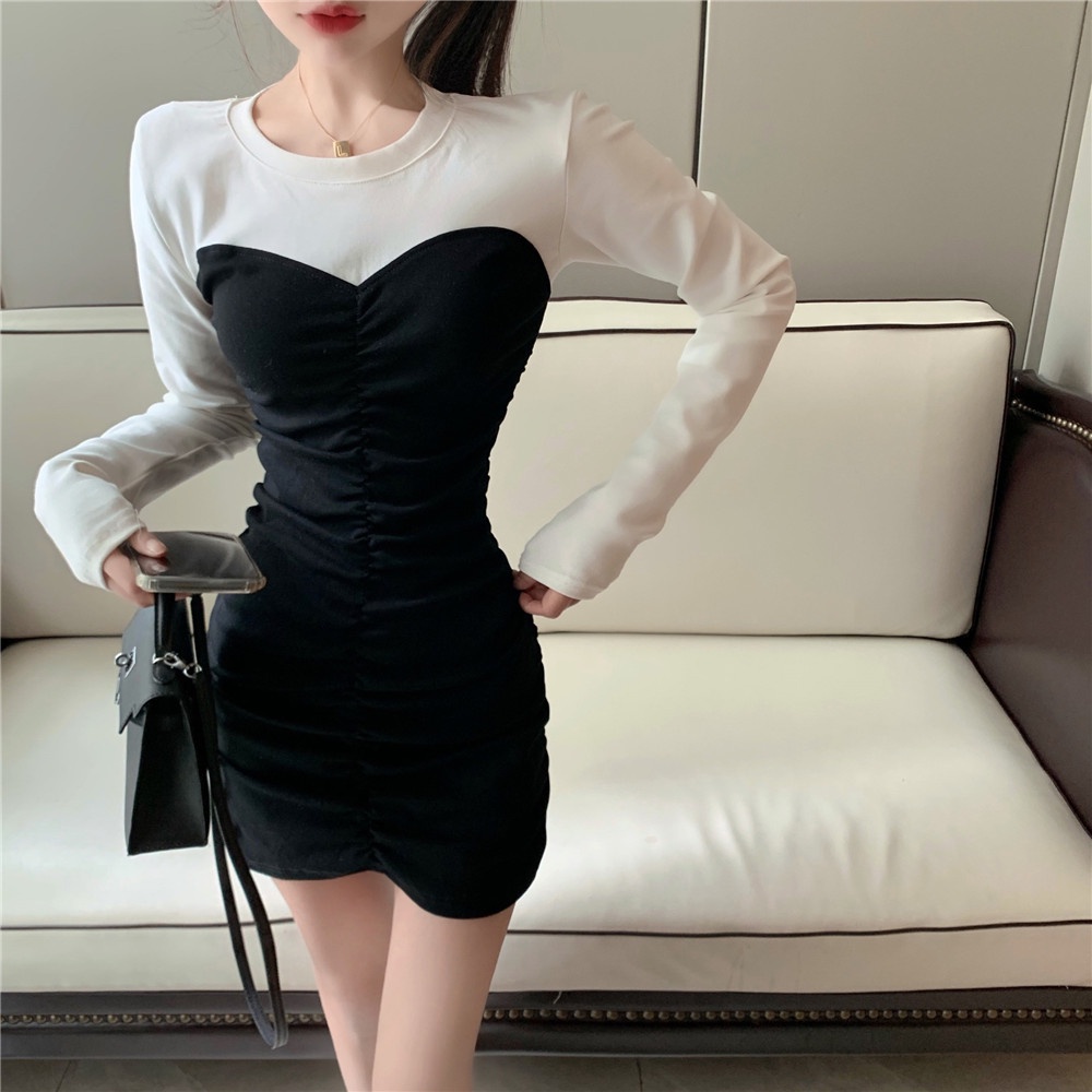 Đầm Dáng Ôm Thời Trang Hàn Quốc Quyến Rũ Cho Nữ