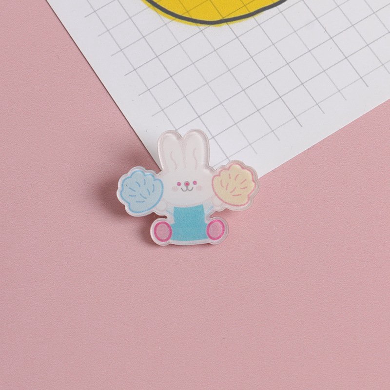 Ghim cài trang trí túi, balo và trang phục bằng acrylic họa tiết hoạt hình đáng yêu - CLOUDY FASHION