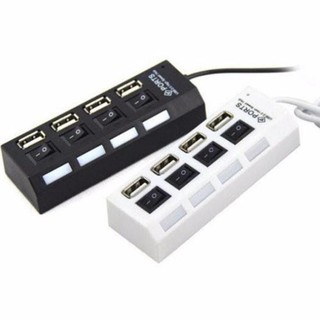 [ Giá Quá Sốc ] Hub USB 4 cổng hình ổ điện có công tắc