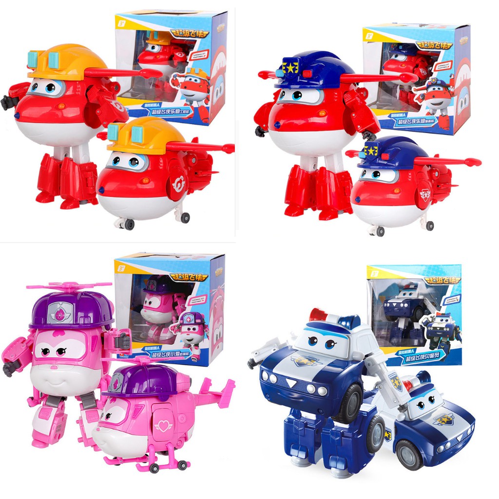 Đồ Chơi Super Wings Đội Bay Siêu Đẳng Robot Biến Hình Máy Bay Cỡ Lớn Mẫu  Mới: Kim, Jett Xây Dựng, Jett Canh Sát ,Dizzy | Shopee Việt Nam