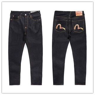 Quần jean evisu nam hai túi đen thêu evisu jean cao cấp J1066 K3 STORE