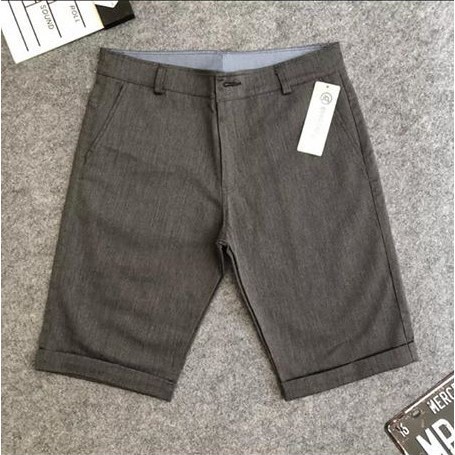 Quần Sọt Kaki Nam Chất Vải Co Giãn Thiết Kế Phong Cách Hàn Quốc #8