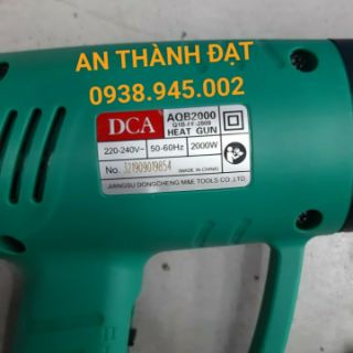 MÁY THỔI NHIỆT (KHÒ ) NÓNG 2000W DCA MODEL: AQB2000