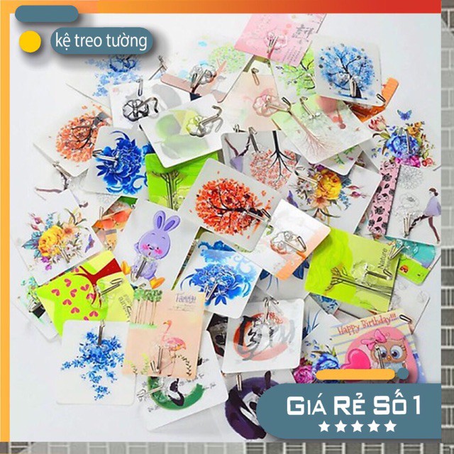 10 Móc dán tường siêu dính 6x6cm 🍒FREE SHIP🍒 - MY2 -GTH SHOP-GTH STORES