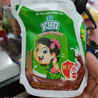 Sữa Kun túi các vị túi 110ml (combo 5 túi)