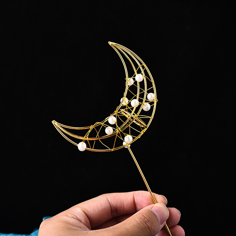 Phụ Kiện Trang Trí Bánh Kem Sinh Nhật Hình Trái Tim Và Bươm Bướm Bằng Sắt Hàn