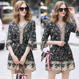 Jumpsuit Đẹp Short Ngắn Trẻ Trung Hàng Nhập Cao Cấp ESNN1225