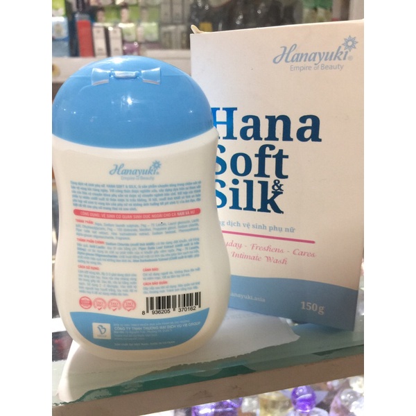 Dung dịch vệ sinh Phụ Nữ Hanayuki soft silk