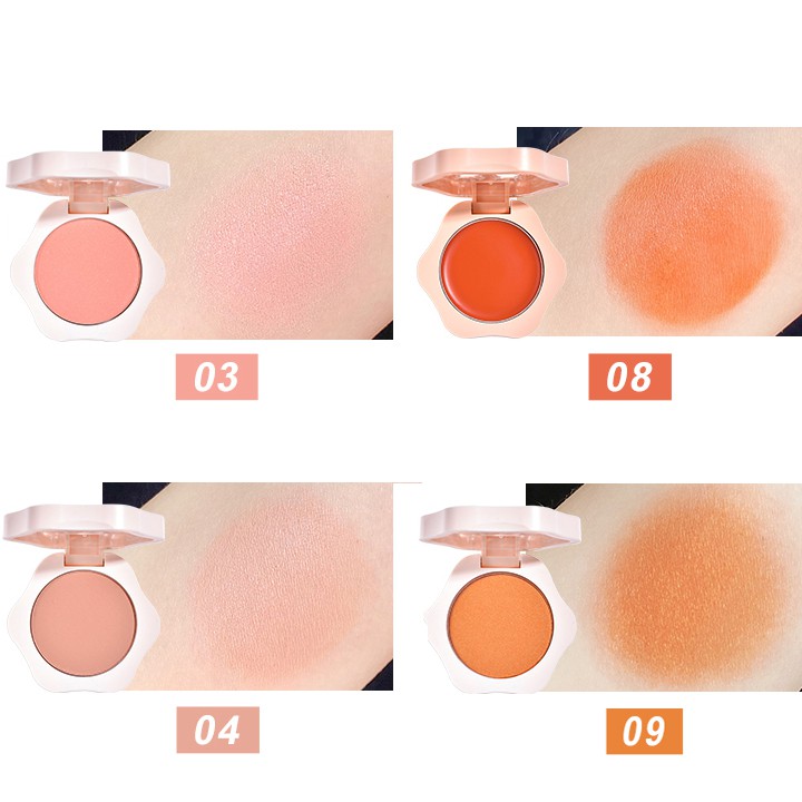 Phấn má hồng Chioture Sweet Paw Blusher tông lì trang điểm tự nhiên và kiềm dầu 3.3g