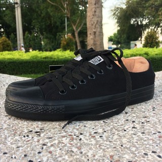 Giày AllStar Chuck Full Đen Cổ Thấp Nam