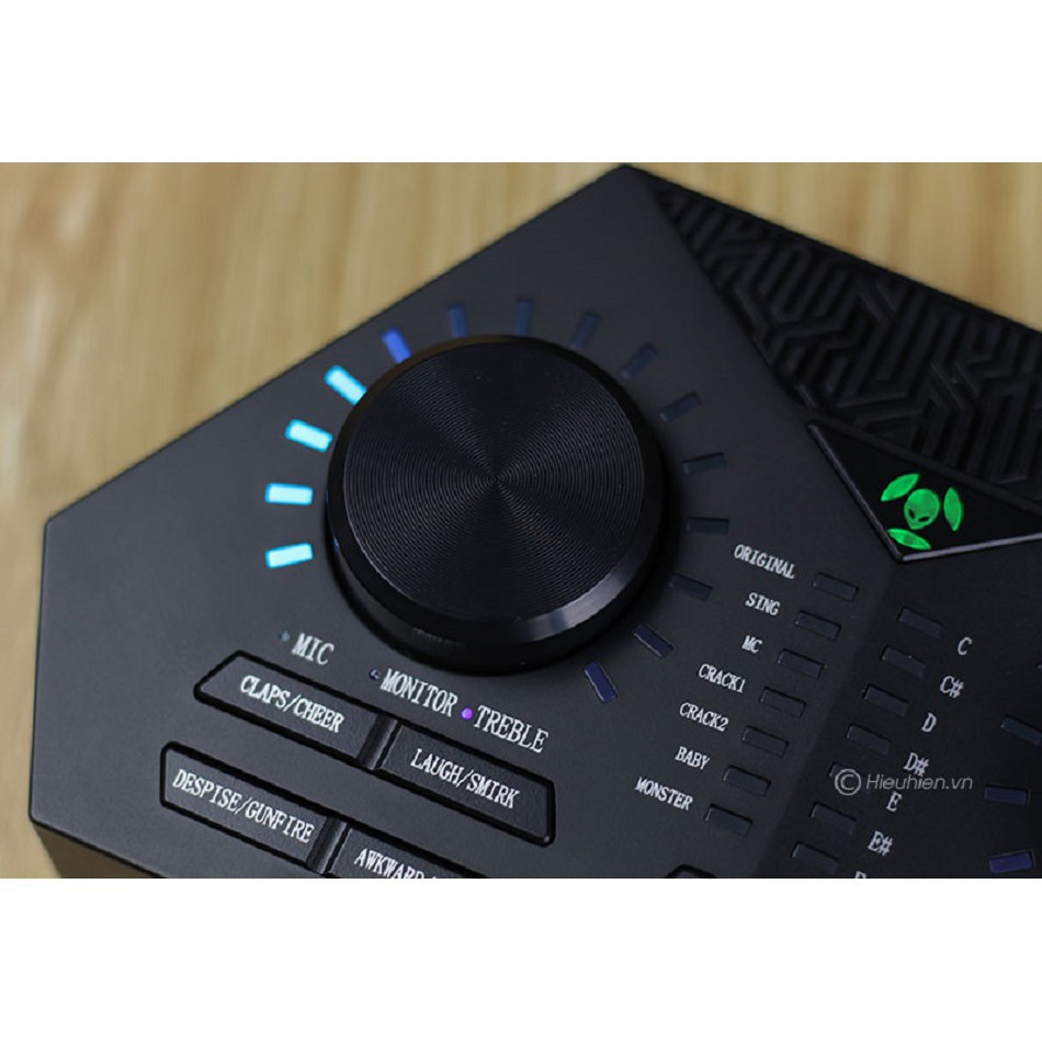 (MỚI) (Tầm Trung) Sound card live tream Max 730 có auto tune, pin - Hát livestream dễ dàng