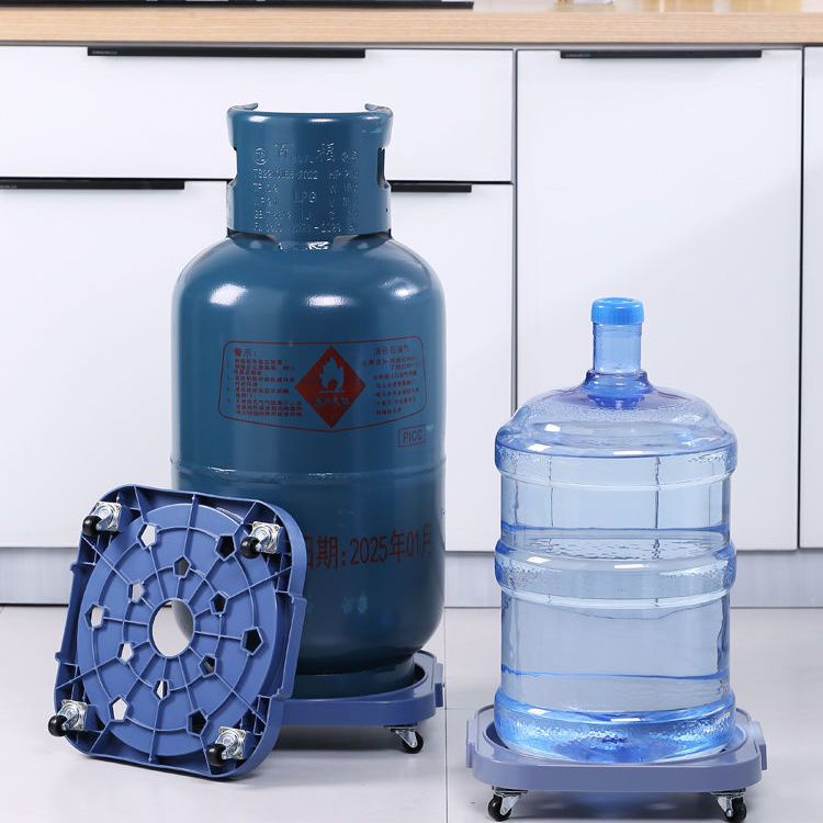 Giá Đỡ Bình Gas Có Bánh Xe Di Chuyển Tiện Lợi Dành Cho Nhà Bếp