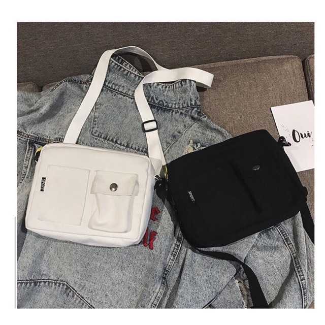 Túi xéo vải basic cực chất ⚡️style đi chơi , dạo phố