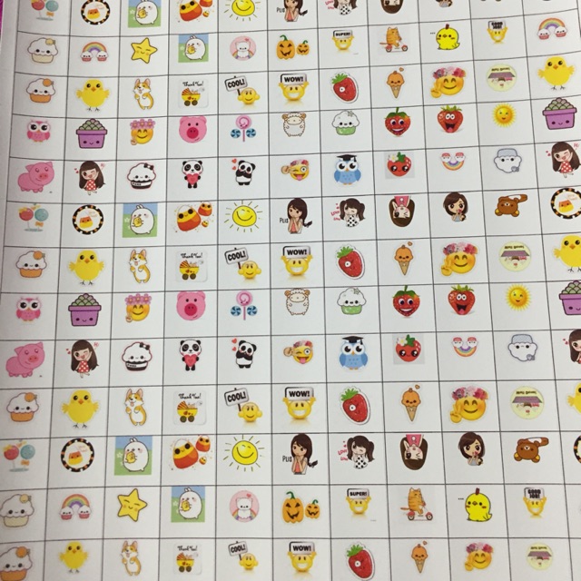 Sticker khen thuong combo 200k 20 tấm