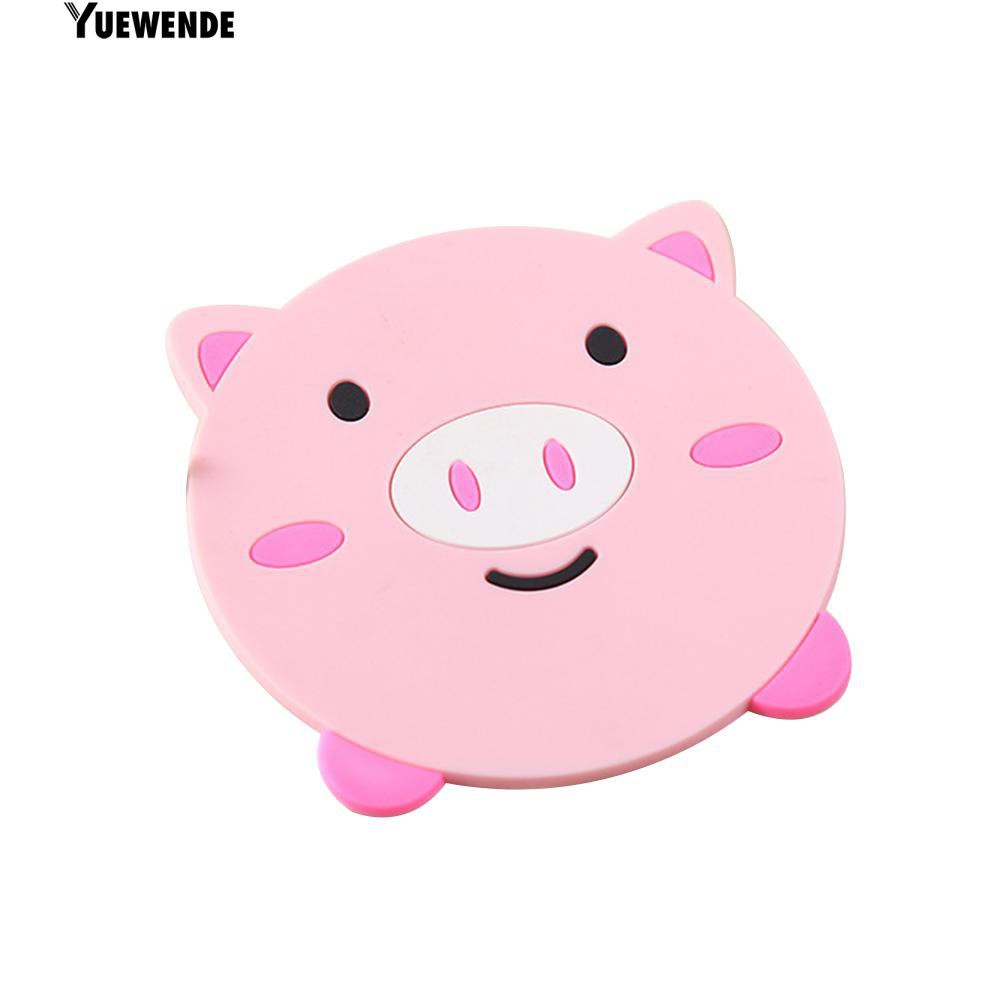 Miếng lót ly hình hoạt hình dễ thương