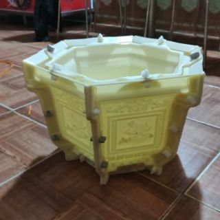 khuôn đổ chậu cây cảnh chất liệu nhựa abs rộng 38cm cao 29cm