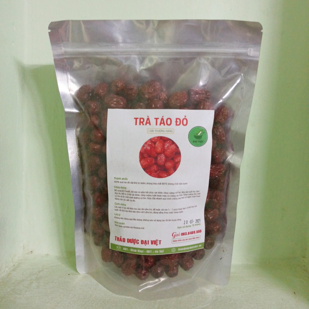 Táo đỏ nguyên quả sấy khô [1KG] Cam kết quả đẹp loại 1