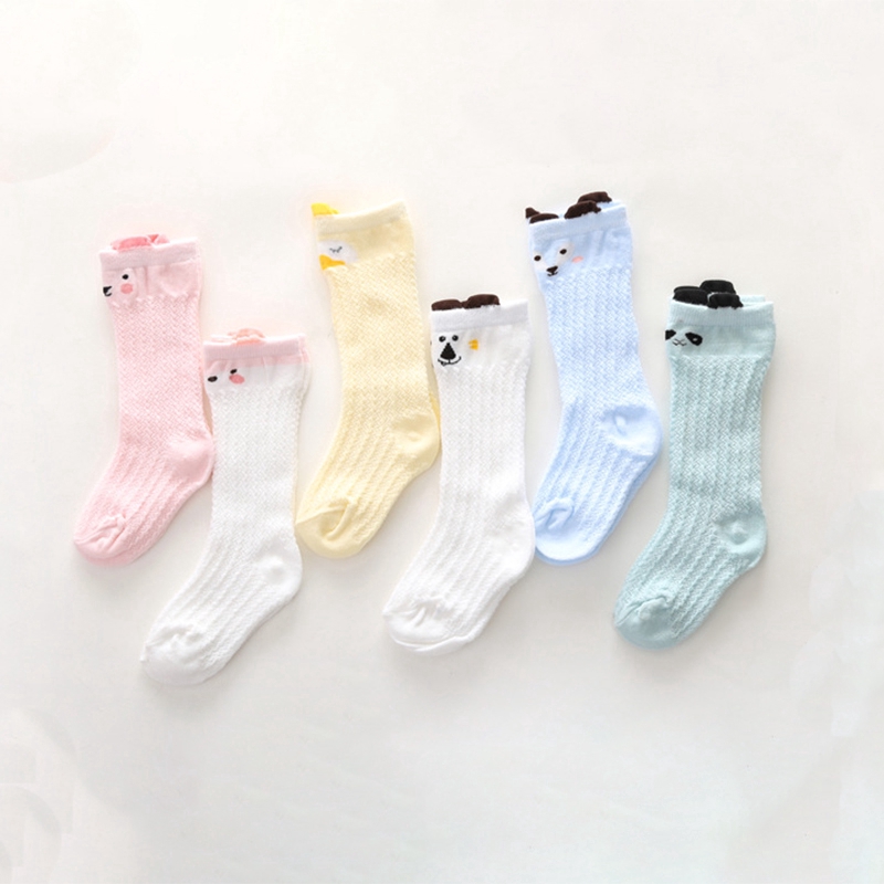 Vớ Cotton Dài Chống Muỗi Xinh Xắn Cho Bé